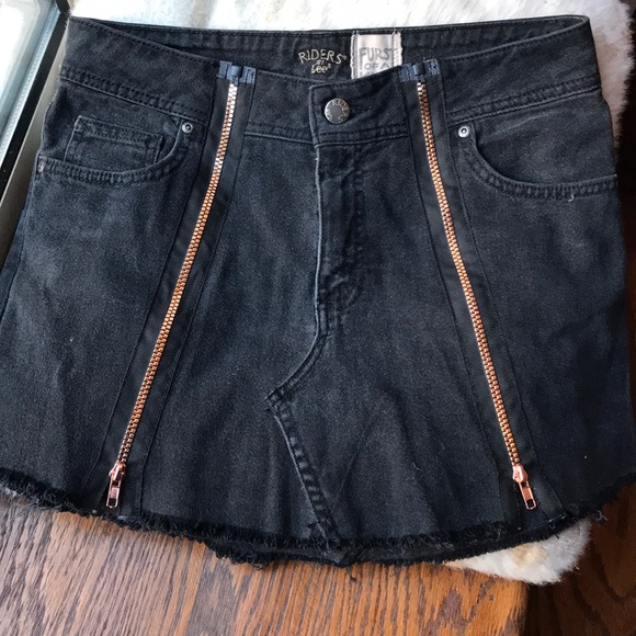 riders by lee denim skirt